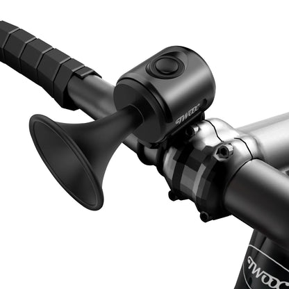 TWOOC Bicycle Electronic Horn Loud Warning Sound CR2032 Battery 120Db IPX4 Waterproof Suitable for Road and Mountain Bike