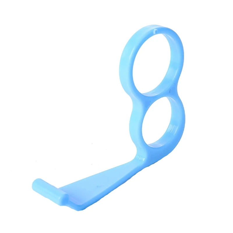 Mobile Phone Grip Holder Finger Ring Support Plastic Cellphone Handheld Bracket Desktop Mount Stand Bracket for Iphone Sumsung