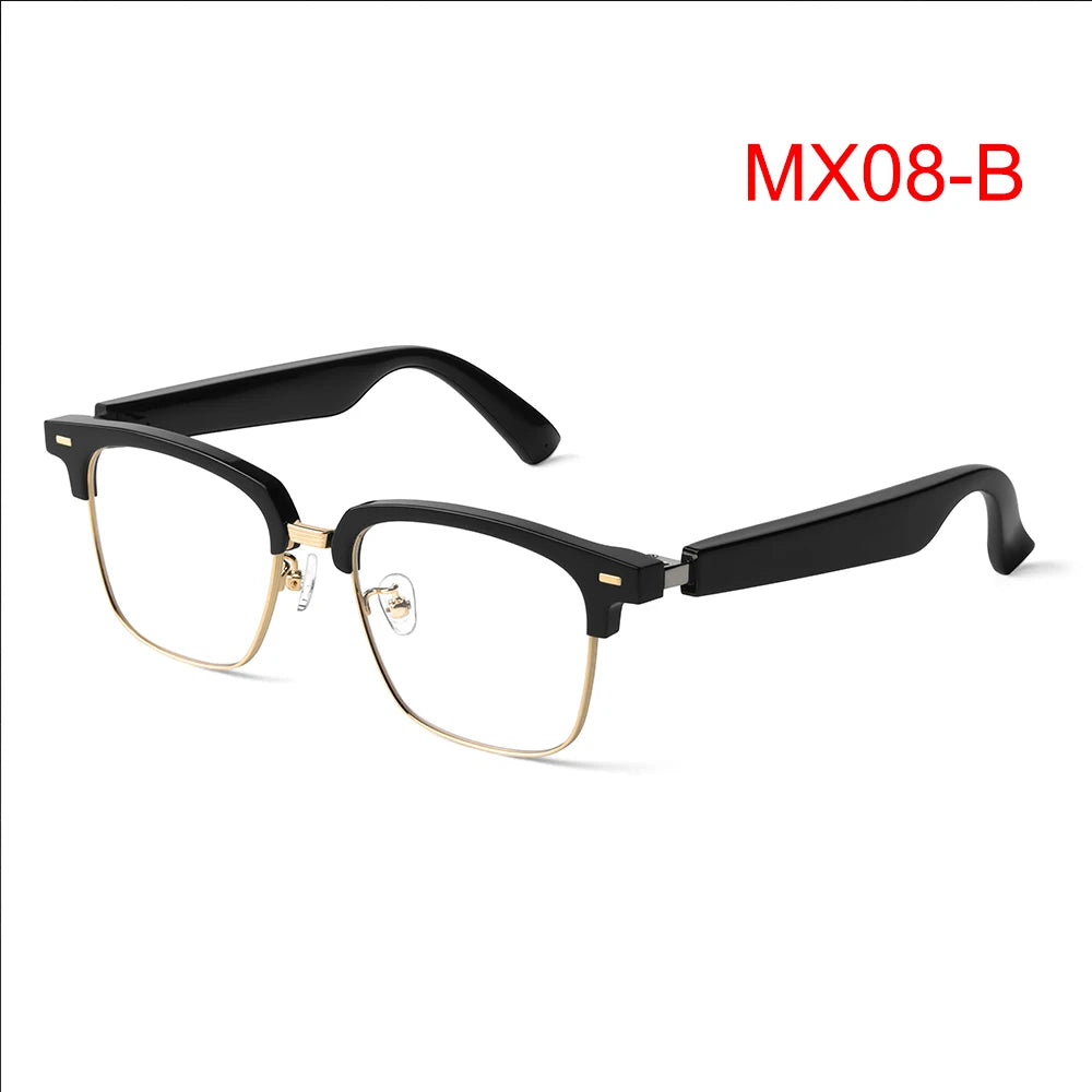 New Smart Glasses Classic Multi-Color Wireless Audio 5.1 Bluetooth Touch Hands-Free Calling Voice Assistant Smart Sunglasses